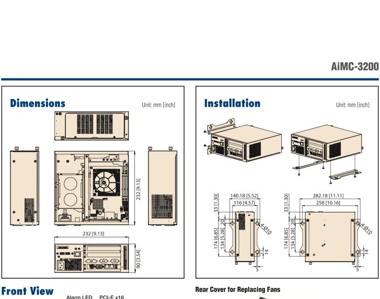 研華AiMC-3200 智能微型工控機，Intel Core i7/i5/i3 CPU,2 擴展槽，250W 80 Plus PSU
