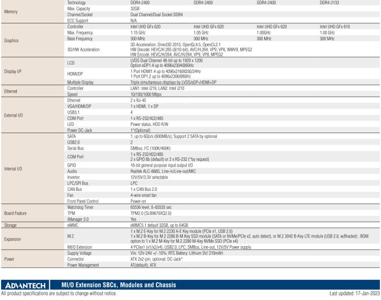 研華MIO-5373 第八代 Intel 低功耗高性能 超極本CPU 3.5寸嵌入式單板，性能提升40%