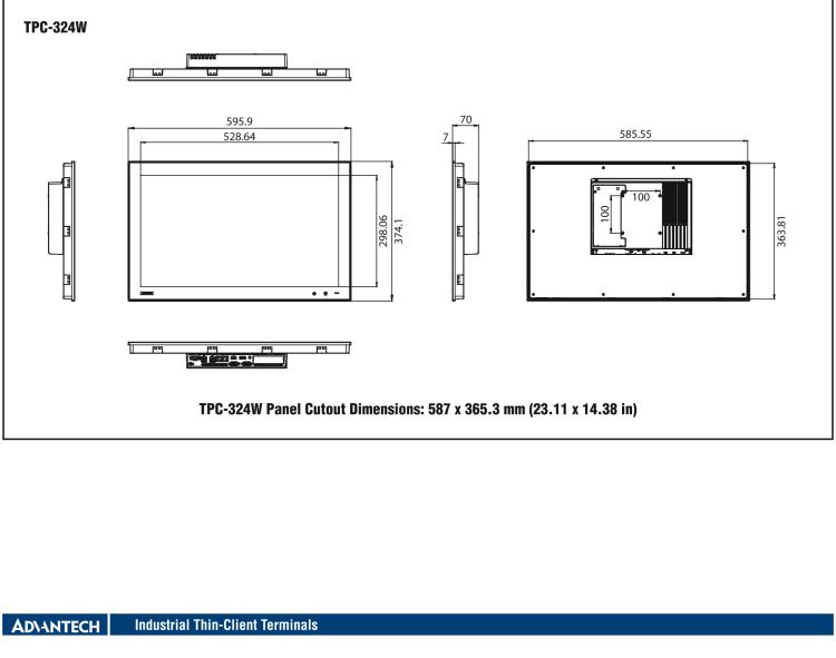研華TPC-315 15英寸XGA TFT LED LCD觸摸屏電腦，搭載第八代Intel?Core? i3/ i5/ i7處理器，內置8G DDR4 RAM