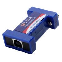 研華BB-232USB9M-LS ULI-321DK USB 2.0到RS-232轉換器，DB9公頭 端口號鎖定